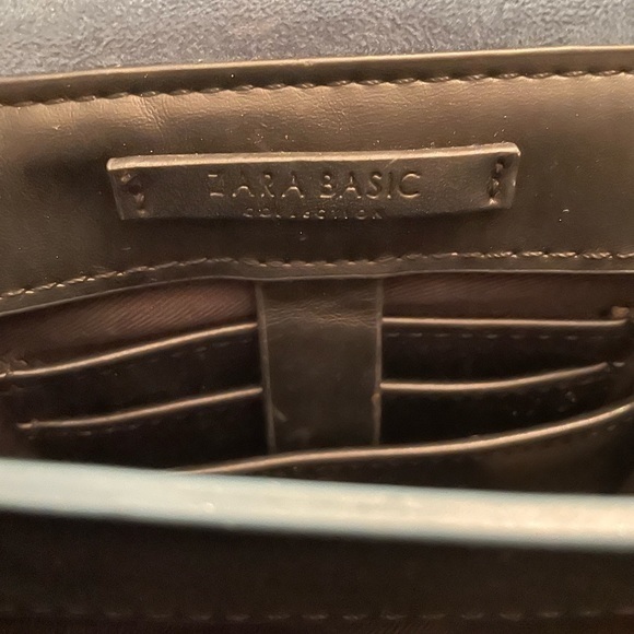 Zara City Bag Blue Crossbody Messenger NWOT - Picture 6 of 7